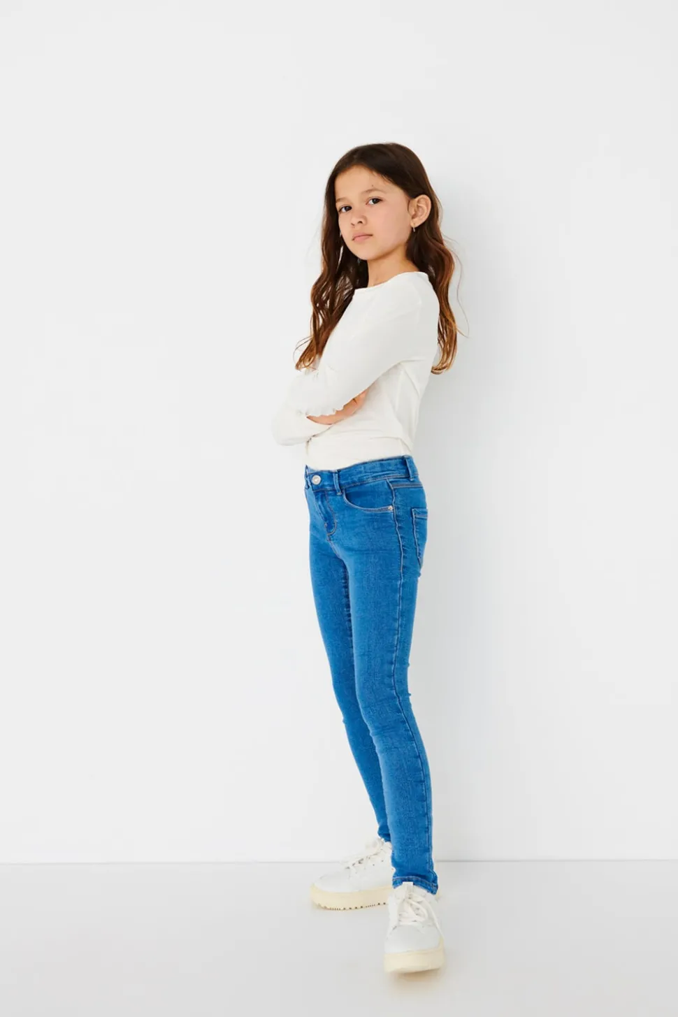 KONRAIN Medelhög midja Skinny Fit Jeans