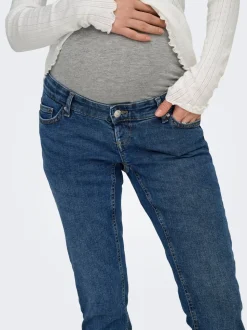 OLMBLUSH Medelhög midja Skinny Fit Ankellängd Jeans