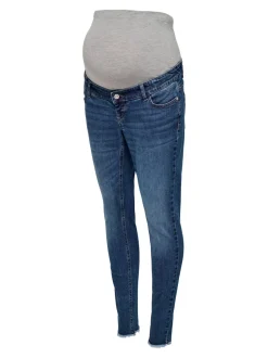 OLMBLUSH Medelhög midja Skinny Fit Ankellängd Jeans