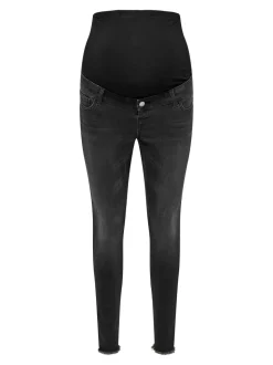 OLMBLUSH Medelhög midja Skinny Fit Ankellängd Jeans