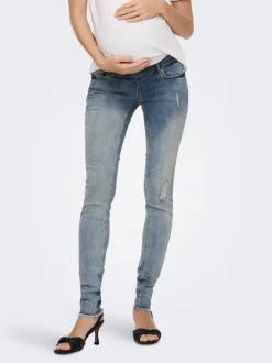 OLMBLUSH Medelhög midja Skinny Fit Ankellängd Jeans