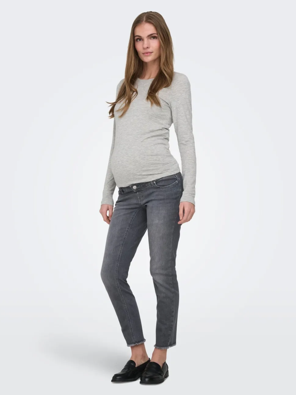 OLMBLUSH Medelhög midja Skinny Fit Ankellängd Jeans