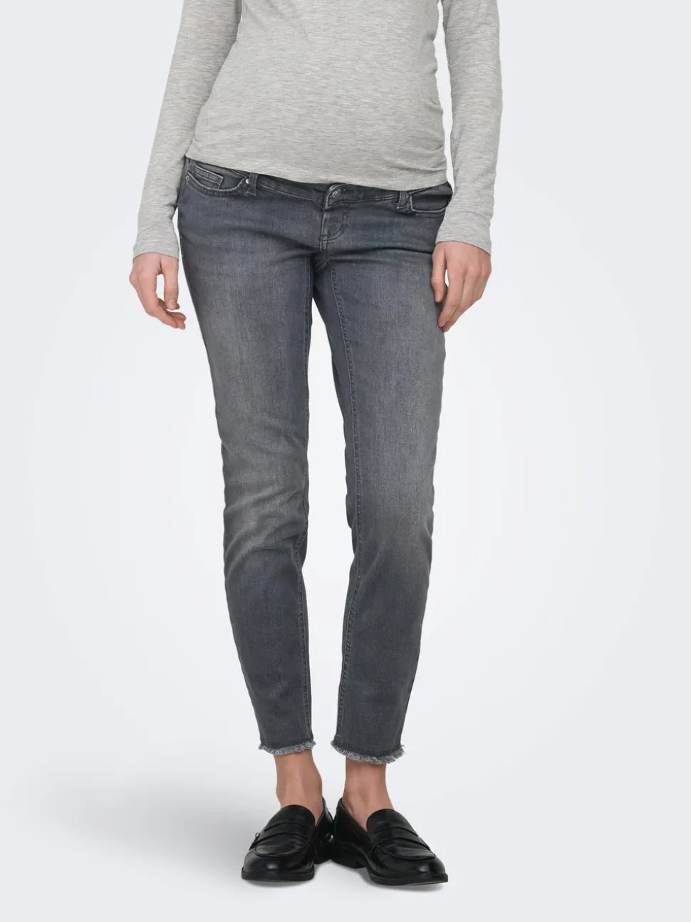 OLMBLUSH Medelhög midja Skinny Fit Ankellängd Jeans