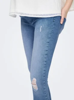 OLMBLUSH Medelhög midja Skinny Fit Ankellängd Jeans