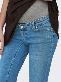 OLMBLUSH Medelhög midja Skinny Fit Ankellängd Jeans