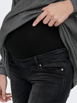 OLMBLUSH Medelhög midja Utsvängd passform Jeans