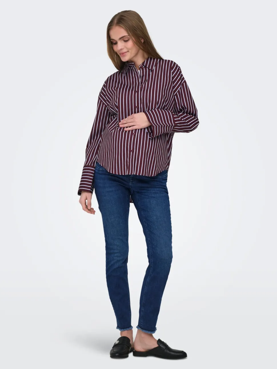 OLMBLUSH Skinny Fit Ankellängd Jeans