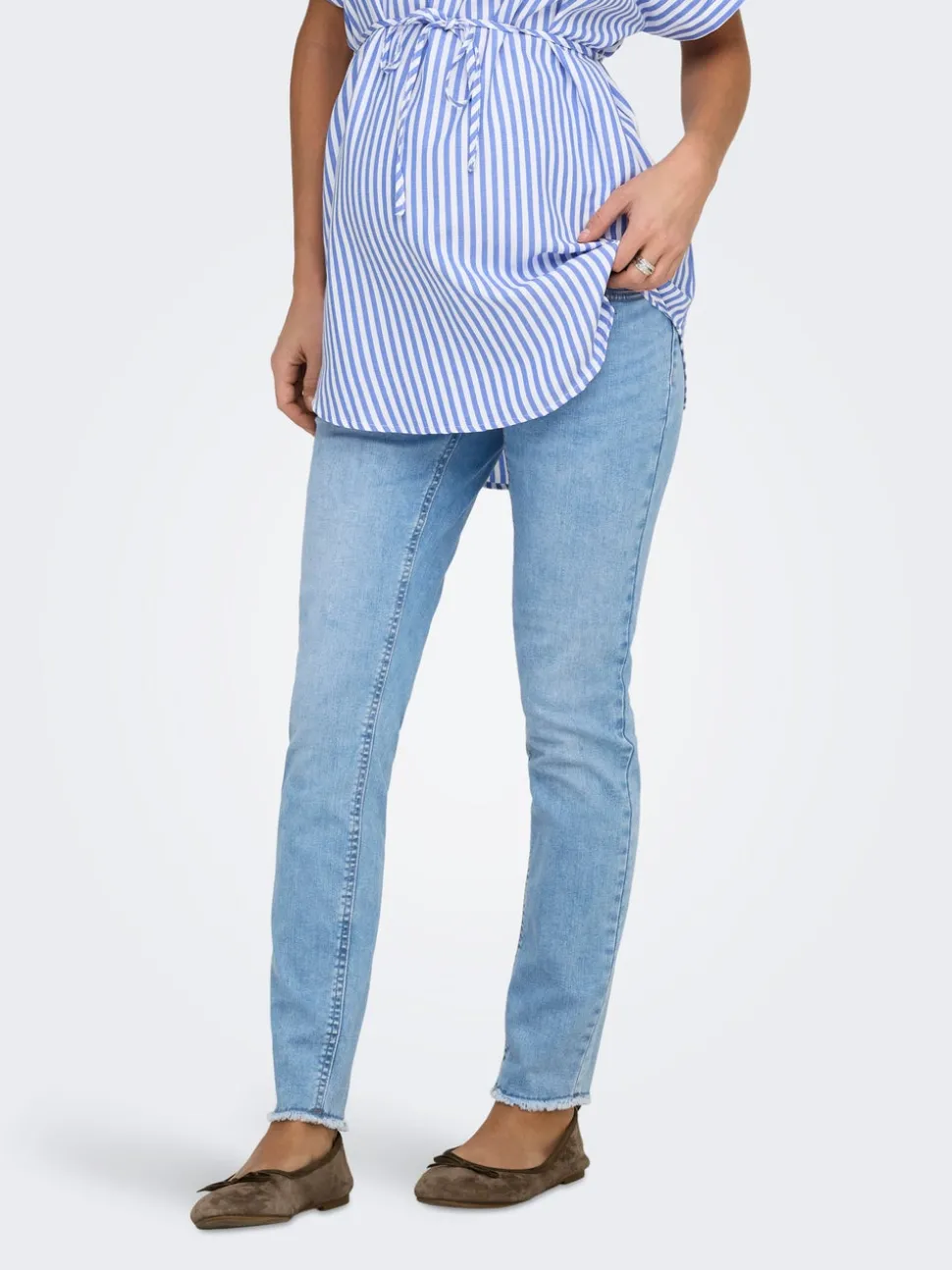 OLMBLUSH Skinny Fit Ankellängd Jeans