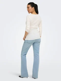 OLMBLUSH Utsvängd passform Jeans