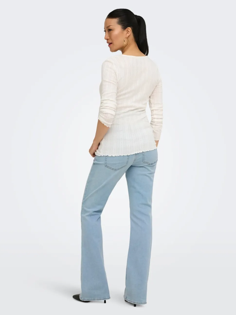 OLMBLUSH Utsvängd passform Jeans