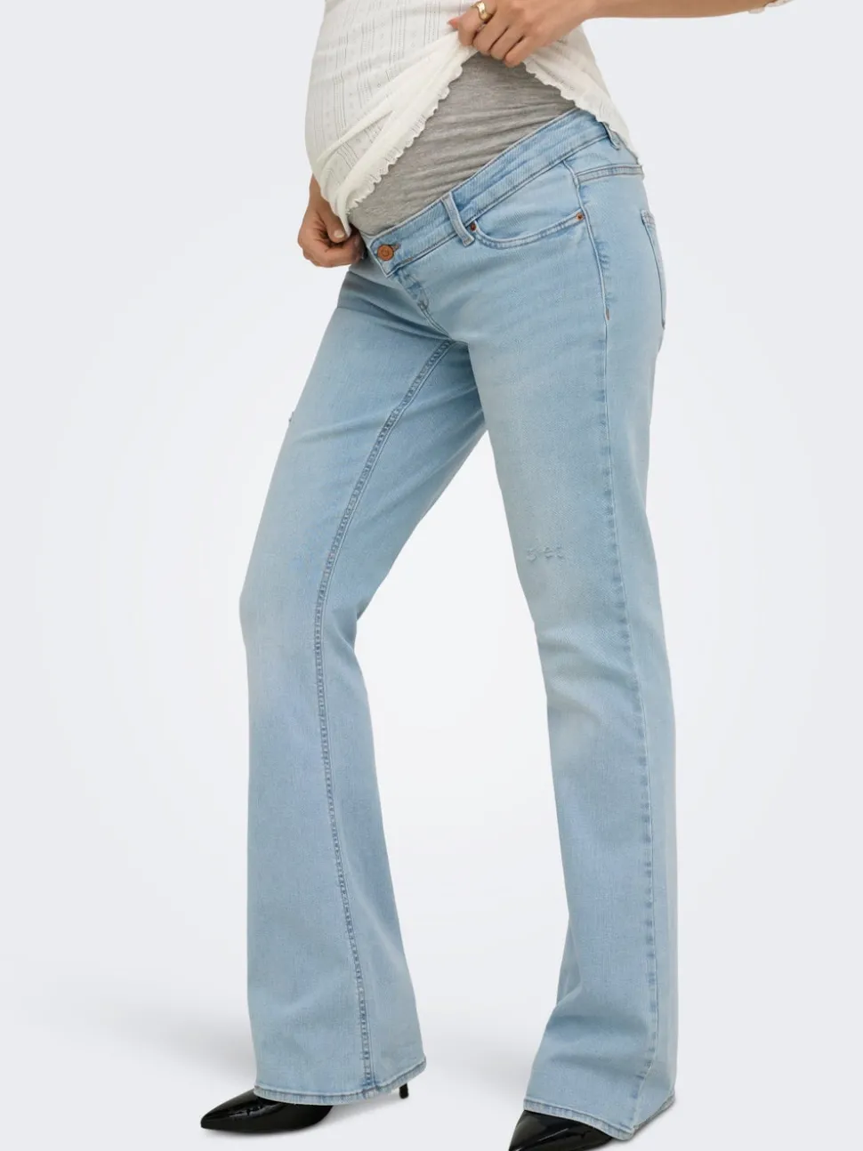 OLMBLUSH Utsvängd passform Jeans