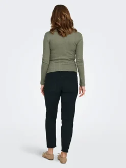 OLMCATWALK Hög midja Avsmalnande slim fit Ankellängd Jeans