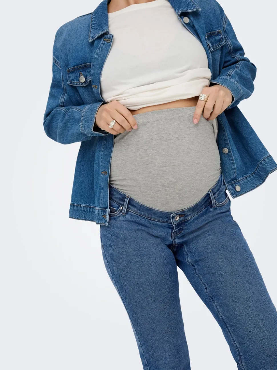 OLMCATWALK Hög midja Mom Fit Jeans