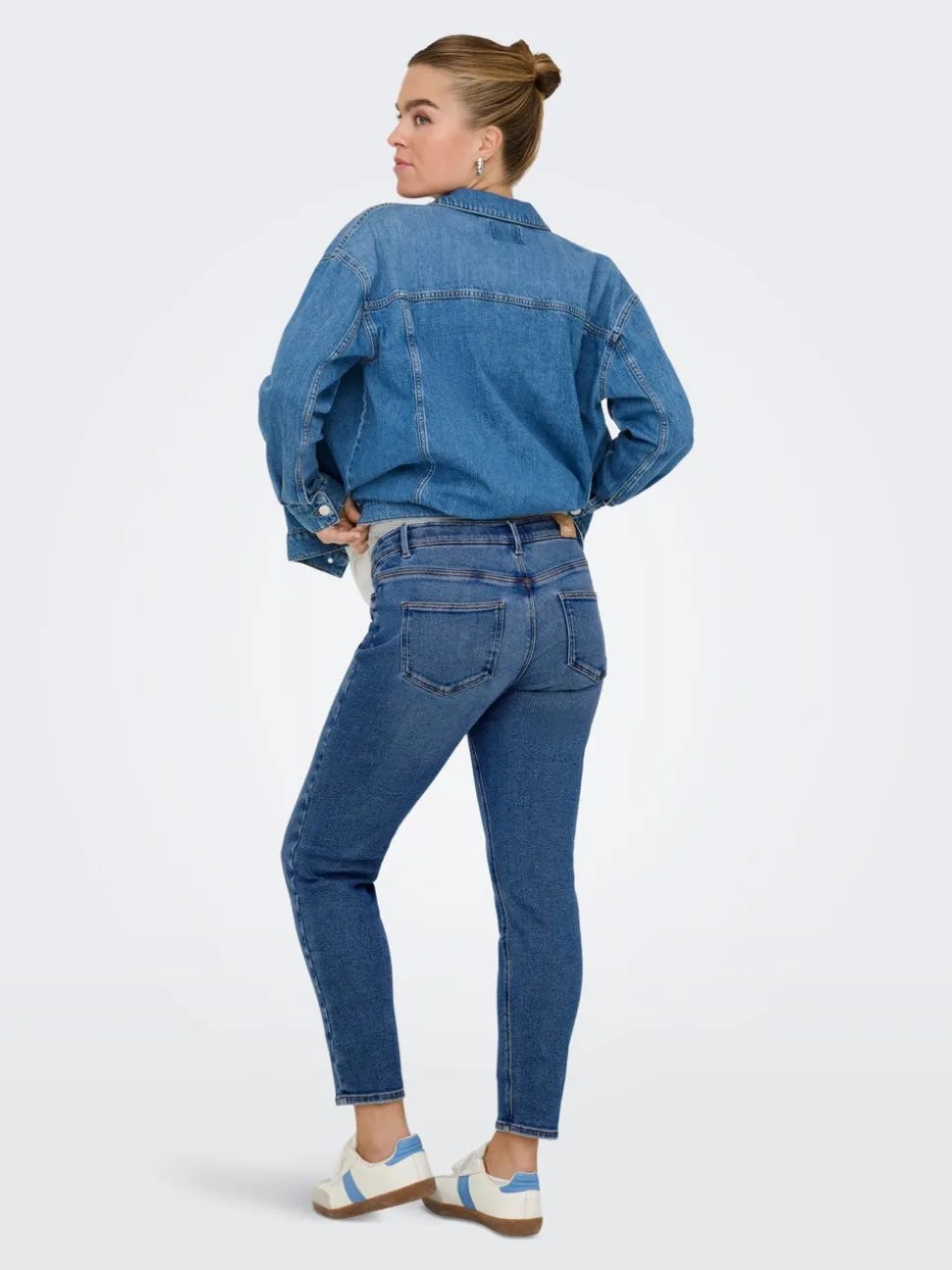 OLMCATWALK Hög midja Mom Fit Jeans