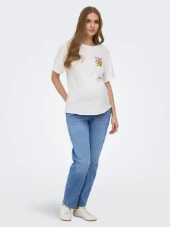 OLMEMILY Rak passform Ankellängd Jeans