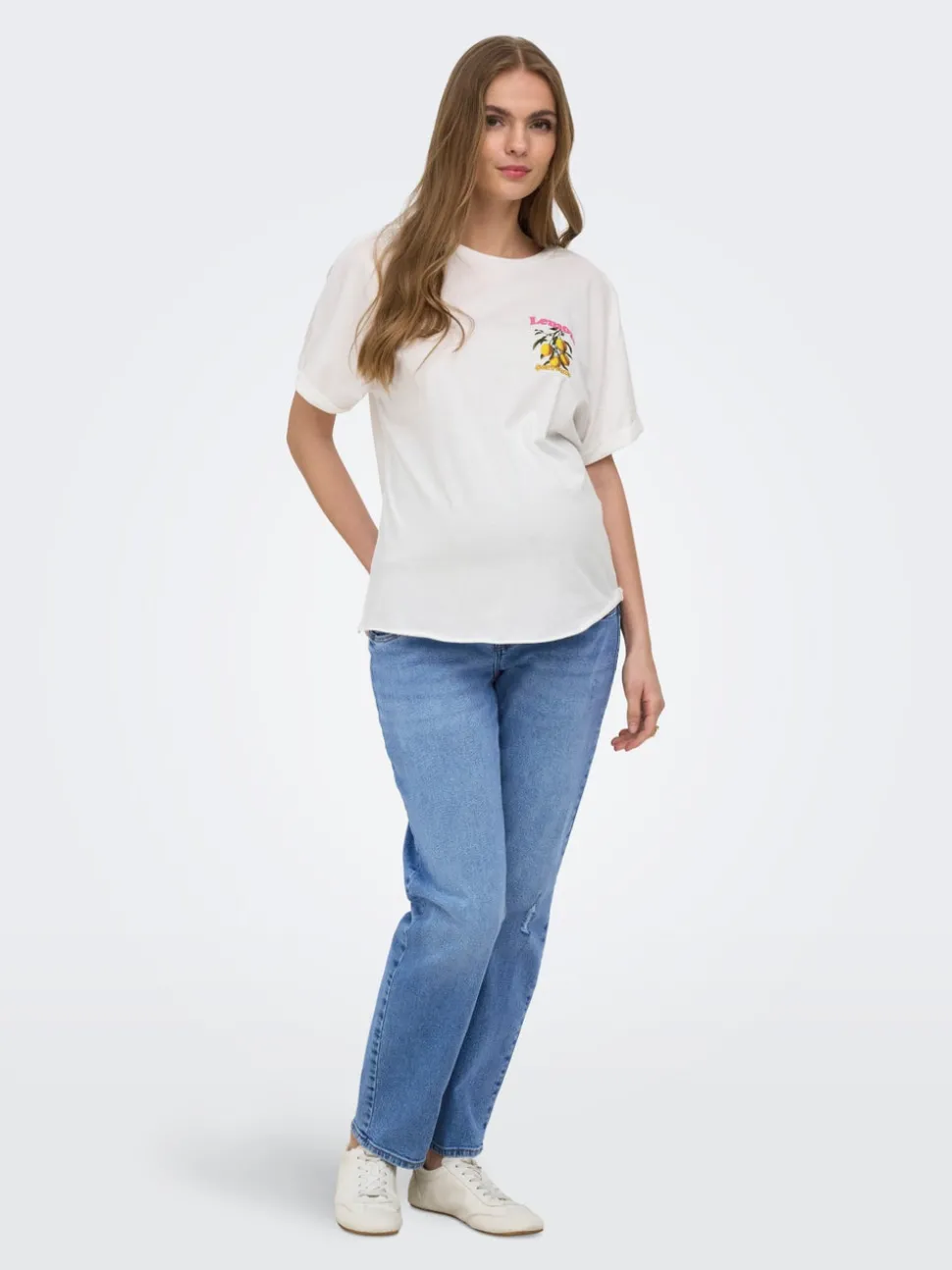 OLMEMILY Rak passform Ankellängd Jeans