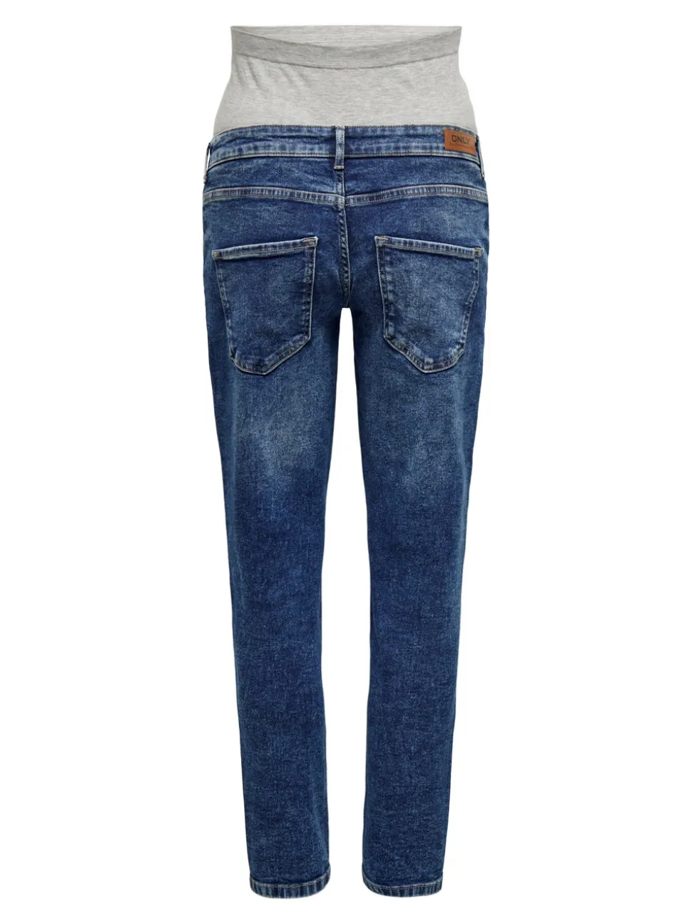 OLMENEDA Hög midja Rak passform Ankellängd Jeans