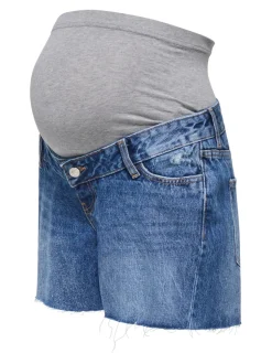 OLMGABI Medelhög midja Normal passform Denimshorts