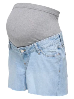 OLMGABI Medelhög midja Normal passform Denimshorts