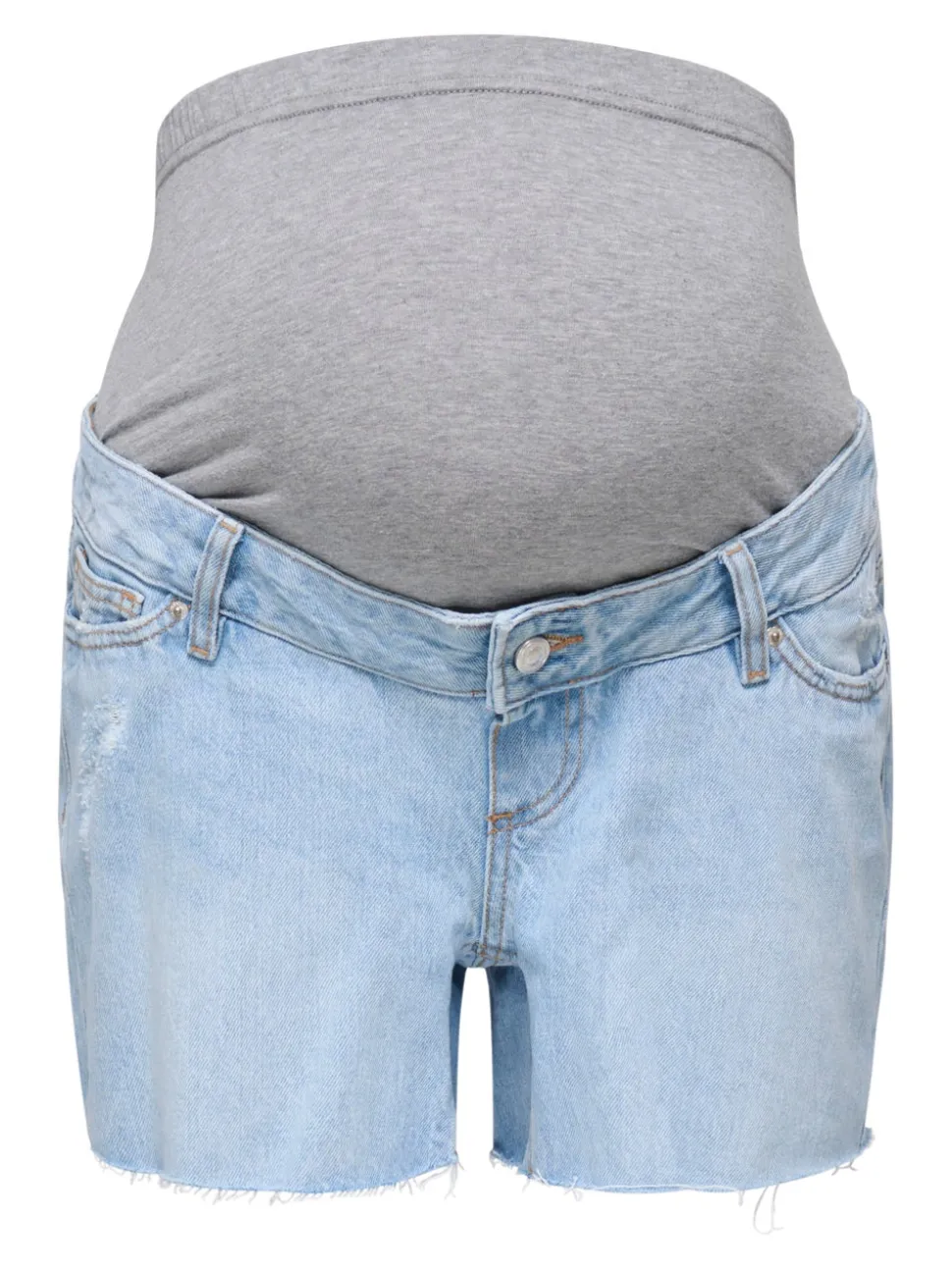 OLMGABI Medelhög midja Normal passform Denimshorts