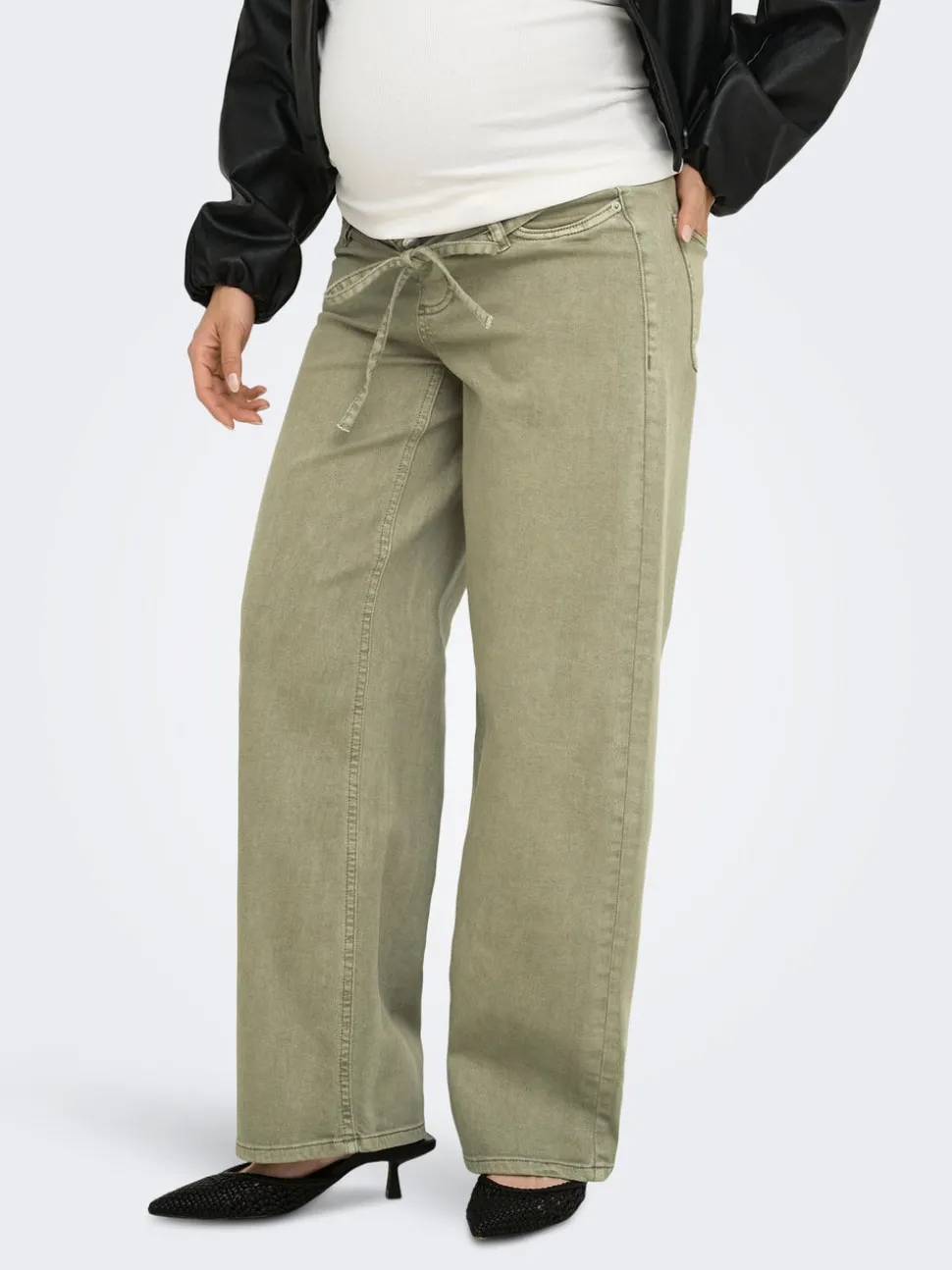 OLMGIANNA Medelhög midja Rak passform Jeans