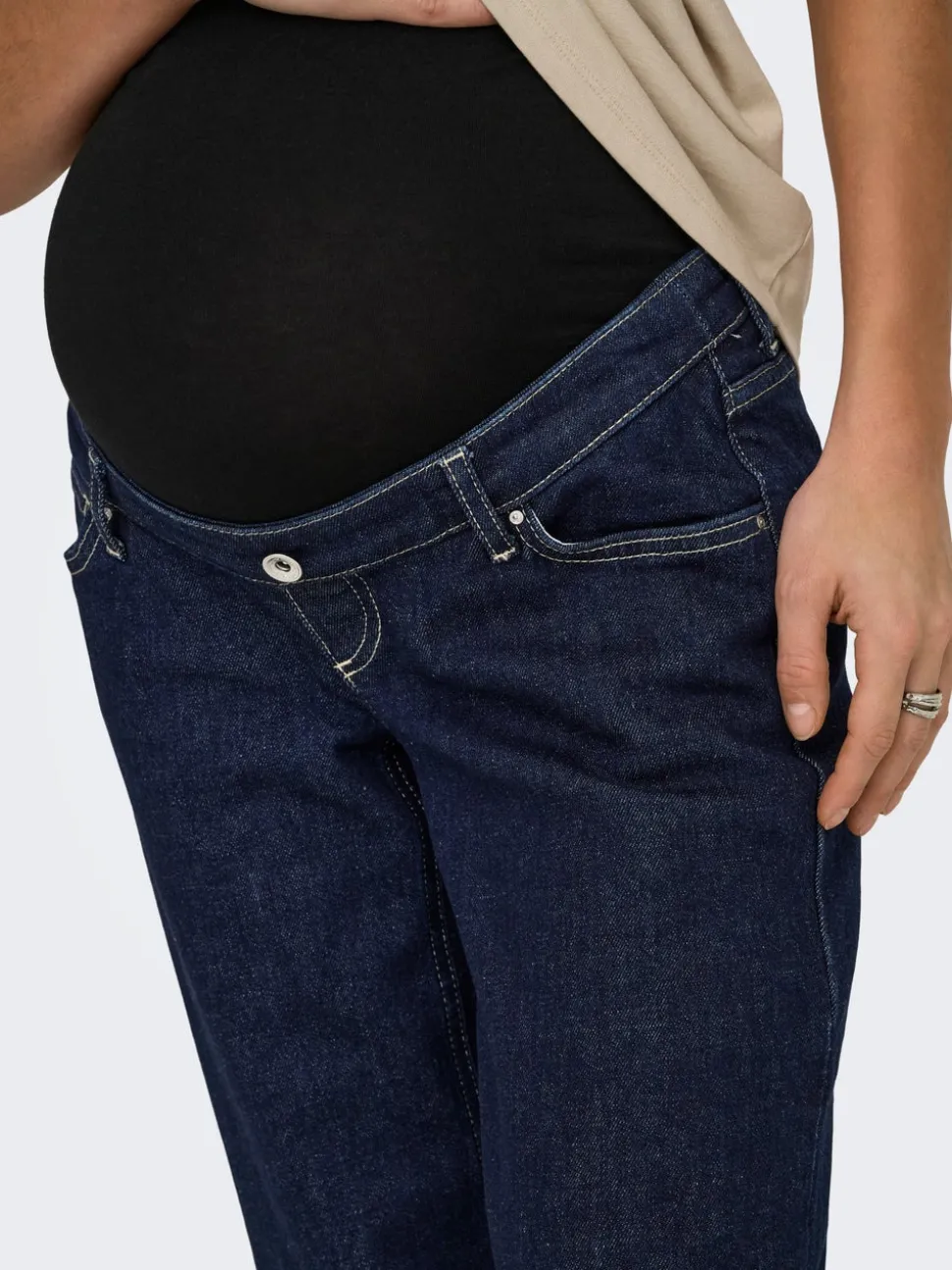 OLMJUICY Hög midja Rak passform Jeans