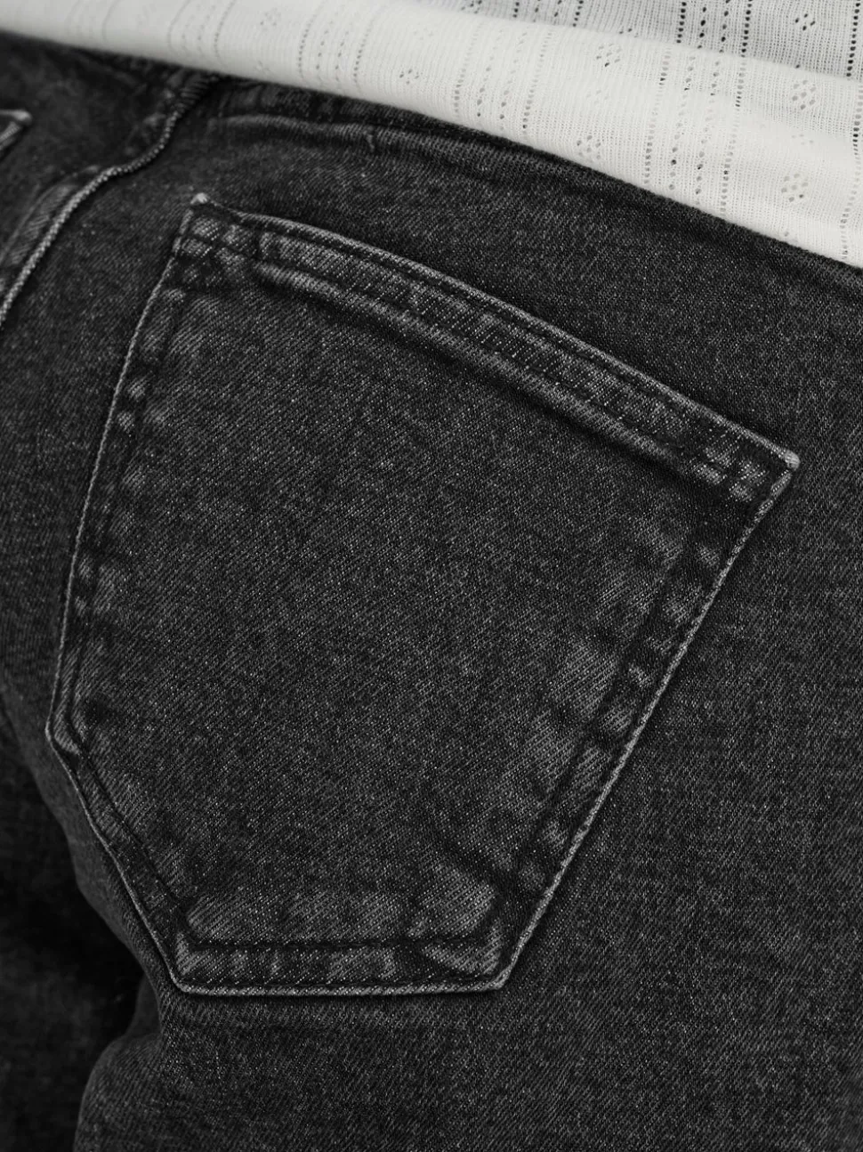 OLMJUICY Hög midja Rak passform Jeans