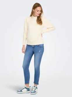 OLMKARLA Medelhög midja Skinny Fit Ankellängd Jeans