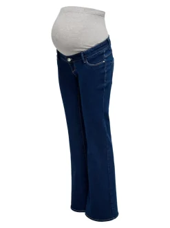 OLMLANA Hög midja Utsvängd retropassform Jeans