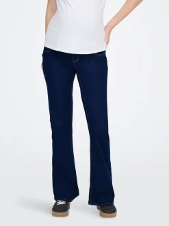 OLMLANA Hög midja Utsvängd retropassform Jeans