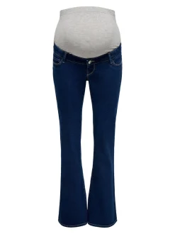 OLMLANA Hög midja Utsvängd retropassform Jeans