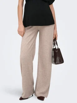 OLMLOLA Normal passform Byxor med vida ben