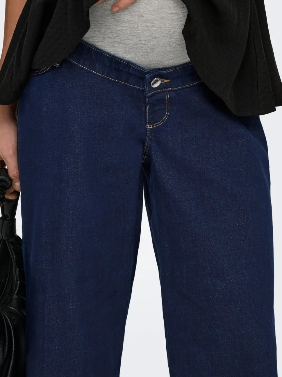 OLMSNOW Hög midja Vida ben Jeans