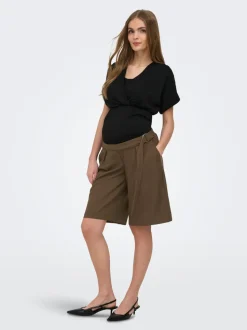OLMVICTORIA Hög midja Normal passform Shorts
