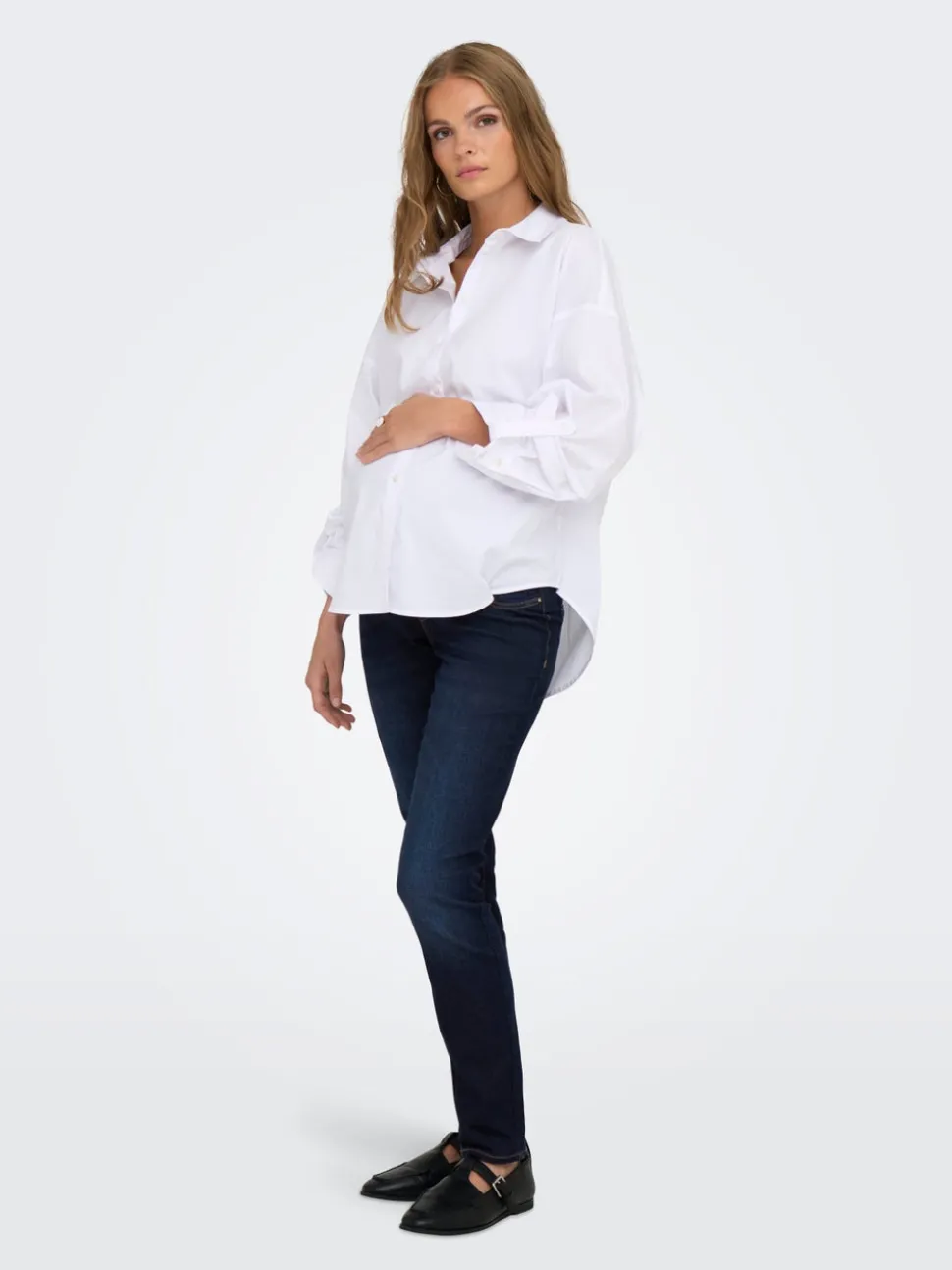 OLMWAUW Medelhög midja Skinny Fit Jeans