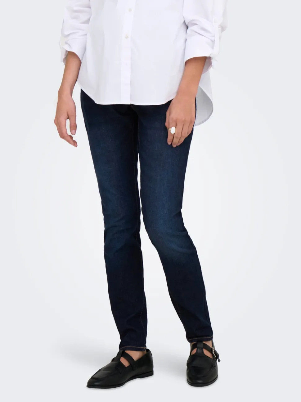 OLMWAUW Medelhög midja Skinny Fit Jeans