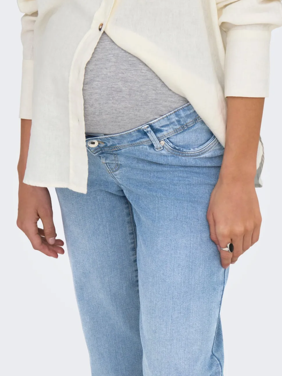 OLMWAUW Medelhög midja Vida ben Jeans