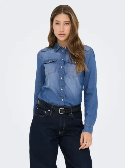 ONLALEXA Denimskjorta