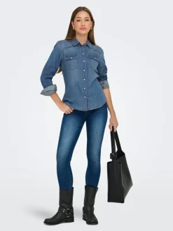 ONLALICE Denimskjorta