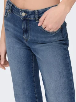 ONLALICIA Medelhög midja Rak passform Jeans