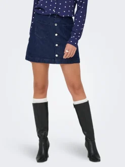 ONLAMAZING Denim Jeanskjol Kort kjol