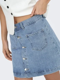 ONLAMAZING Denim Jeanskjol Kort kjol