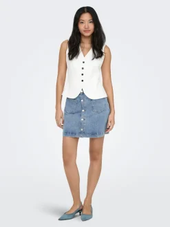 ONLAMAZING Denim Jeanskjol Kort kjol