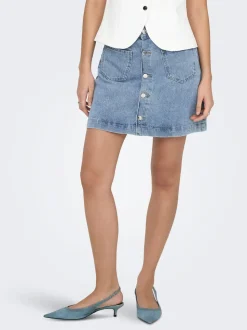 ONLAMAZING Denim Jeanskjol Kort kjol