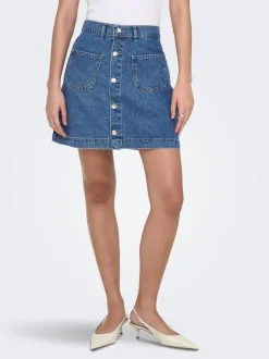 ONLAMAZING Denim Jeanskjol Kort kjol