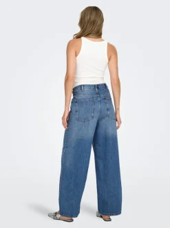 ONLAMBER Låg midja Baggy Fit Jeans