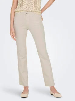 ONLANN-KENYA Medelhög midja Utsvängd passform Jeans