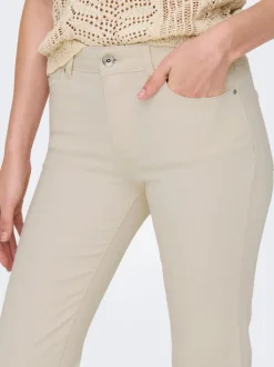 ONLANN-KENYA Medelhög midja Utsvängd passform Jeans