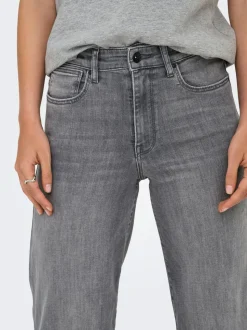 ONLANN-MADISON Hög midja Cropped Fit Jeans