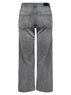 ONLANN-MADISON Hög midja Cropped Fit Jeans